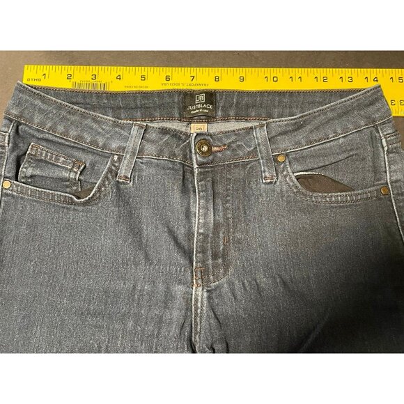 Just Black jeans womens 28 x 28 stretch made in USA SF790AK blue - Picture 7 of 12